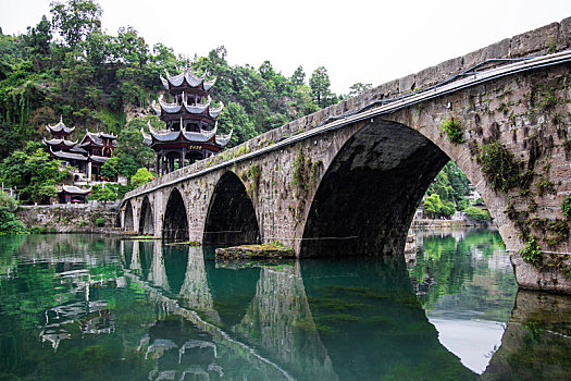 贵州省镇远古城祝圣桥