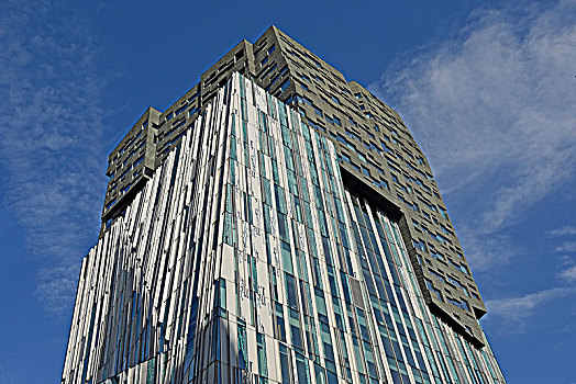 石头,摩天大楼,建筑师,阿姆斯特丹,北荷兰,荷兰