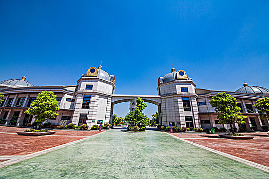 江苏省南京市银杏湖公园建筑景观