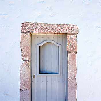 现代,门,乡村,画框,刷白,墙壁