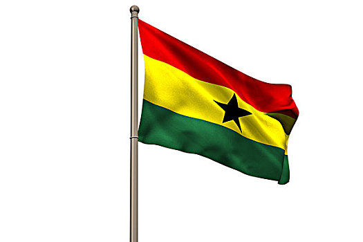 电脑合成,加纳,国旗