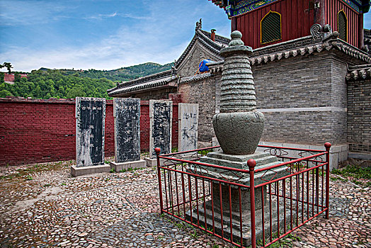 山西忻州市五台山广化寺寺院