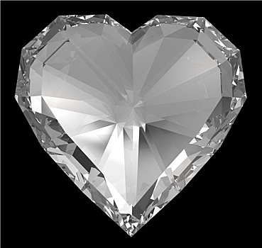 漂亮,钻石,心形