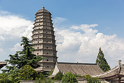 陕西,宝鸡,扶风,法门寺