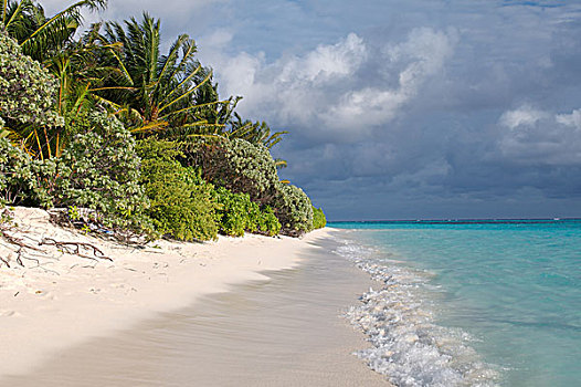 海边风景,岛屿,印度洋,马尔代夫,亚洲