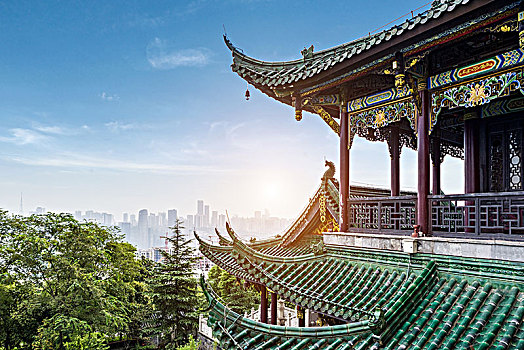古代建筑,洪恩寺,洪恩閣樓