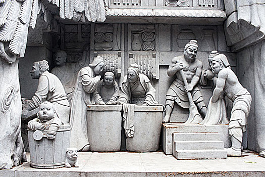 杭州南宋御街雕塑