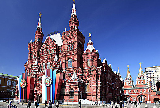 欧洲,俄罗斯,莫斯科,红场,历史,博物馆