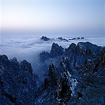 黄山西海群峰