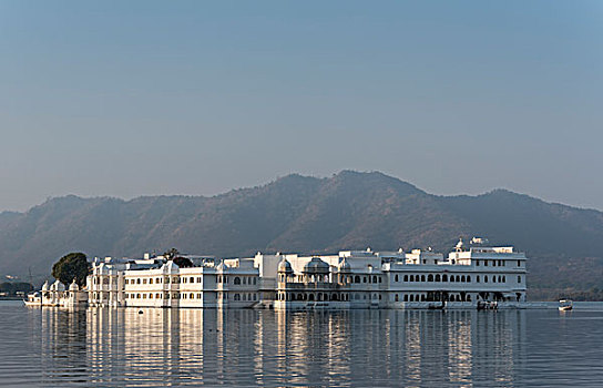 湖上皇宫,酒店,湖,皮丘拉,乌代浦尔,拉贾斯坦邦,印度,亚洲