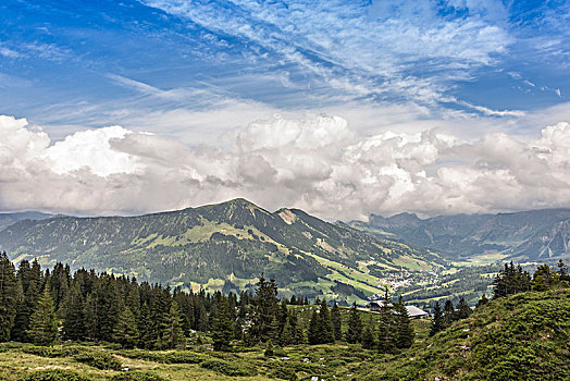 风景,生物保护区,entlebuch,瑞士