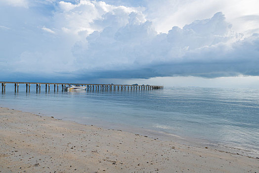泰国苏梅岛热带海岛海滩风景