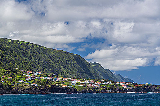 葡萄牙,亚速尔群岛,岛屿,风景,海洋