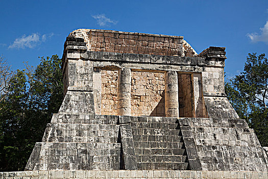 庙宇,胡须,男人,奇琴伊察,尤卡坦半岛,墨西哥