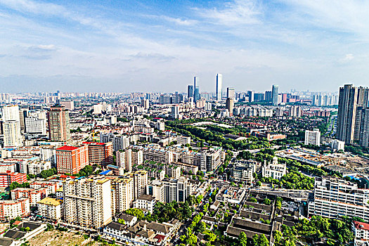 鸟瞰,上海