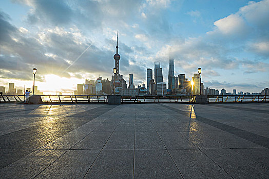 上海外滩,陆家嘴,东方明珠,浦东,中心大厦,环球金融中心