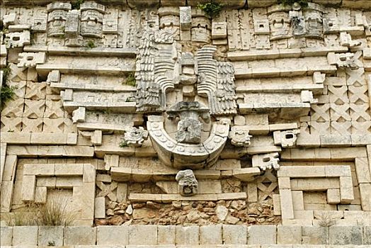 宫殿,玛雅,遗迹,乌斯马尔,尤卡坦半岛,墨西哥