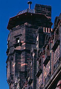 灯塔,格拉斯哥,仓库,1893年,苏格兰,画廊,留白,建筑