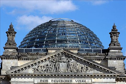 玻璃,穹顶,德国国会大厦,柏林,德国,欧洲
