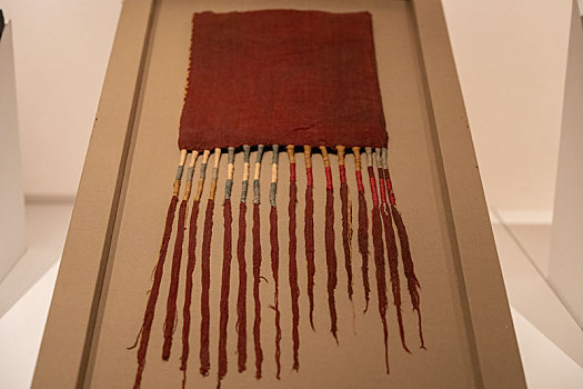 秘鲁安东尼尼教育博物馆纳斯卡文化羊毛棉制编织袋