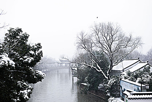 苏州雪景