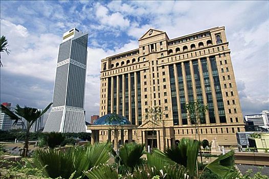 证券交易所,建筑,吉隆坡,马来西亚