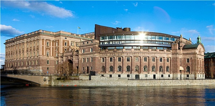 斯德哥尔摩,瑞典,议会,建筑