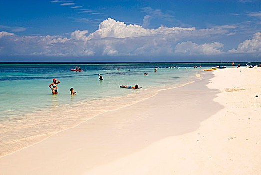海滩,奥尔金省,省,古巴,加勒比