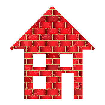 红砖,房子,家,屋顶,窗户