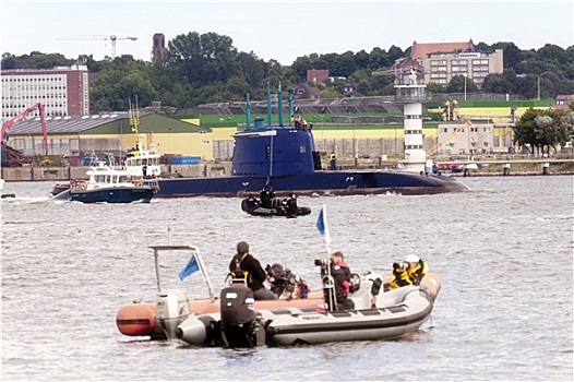 潜水艇,港口,基尔,德国