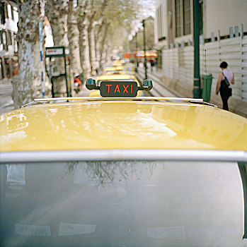 黄色出租车,马德拉岛,葡萄牙