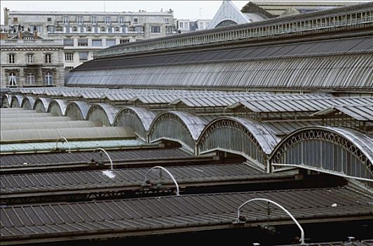 巴黎,火车站,建筑