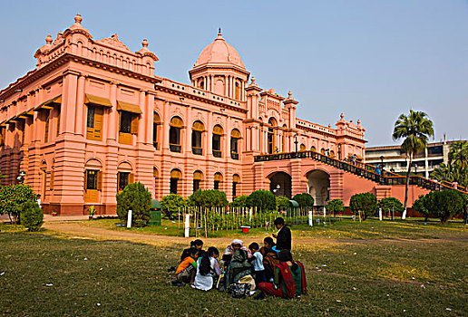 宫殿,达卡,孟加拉,亚洲