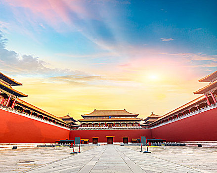中国北京故宫风光