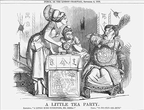 小,茶,1858年,艺术家,未知