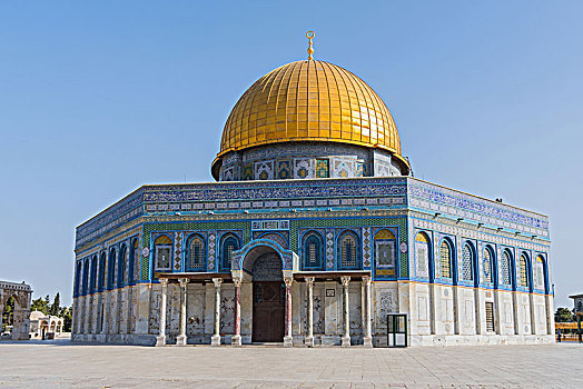 圆顶清真寺,穆斯林,神圣,场所,寺庙,耶路撒冷,以色列