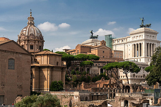 罗马凯撒会堂和维纳斯神殿遗迹