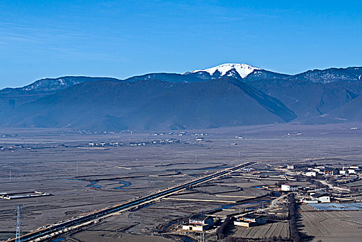 冰川雪山自然景观