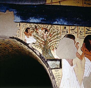 墓地,皇陵,施工人员,埃及,第十九王朝