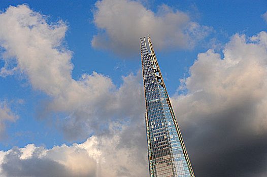 碎片,摩天大楼,伦敦南岸,南华克,伦敦,英格兰,英国,欧洲