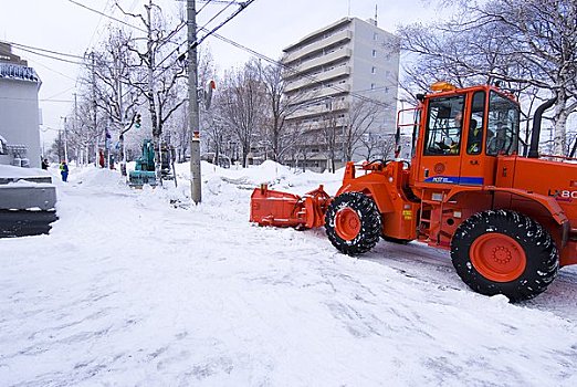 扫雪机