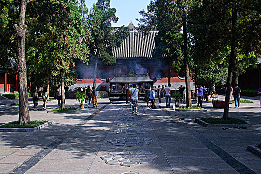 白马寺庭院