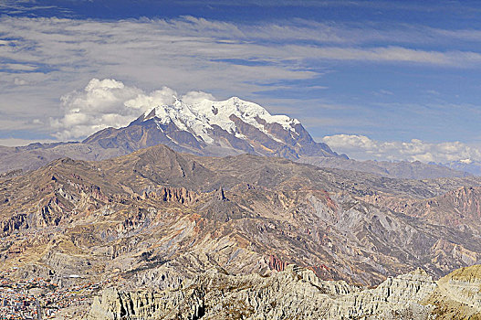 玻利维亚,风景,山脉