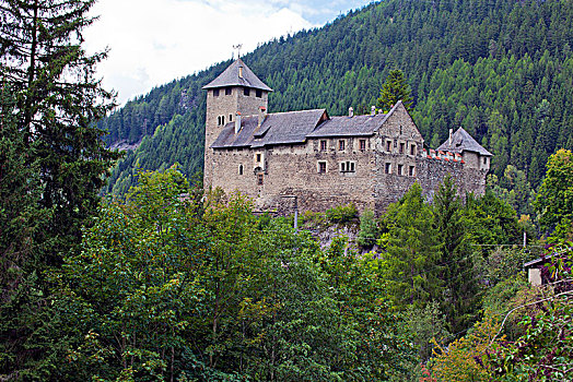 城堡,山谷