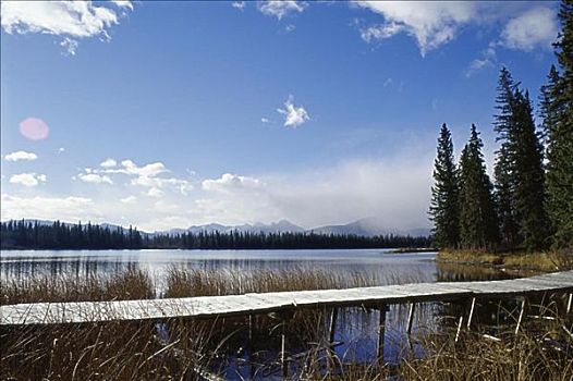 湖,艾伯塔省,加拿大