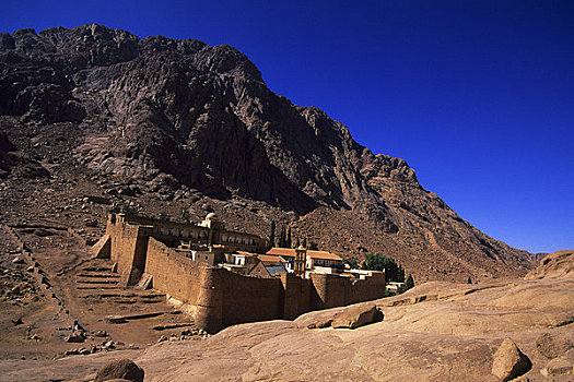 埃及,西奈半岛,寺院