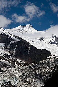 云南,德钦县,香格里拉,梅里雪山,明永冰川