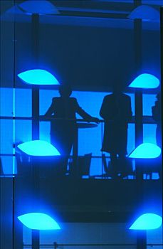 图像,巴黎,2004年,沙龙,站立,剪影