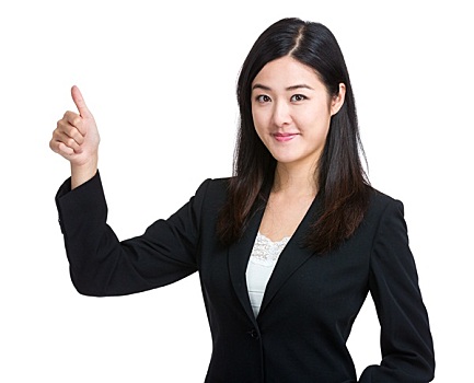 亚洲人,职业女性,竖大拇指