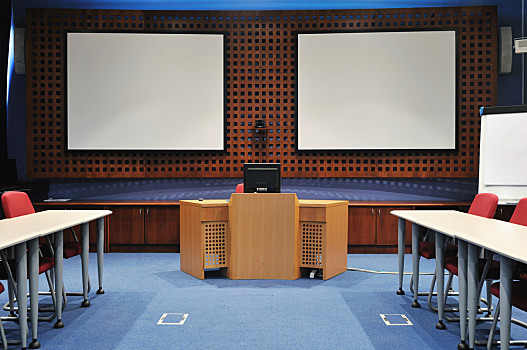 视频会议书房背景图片